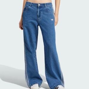 ADICOLOR DENIM 3-STRIPES TRACK PANTS